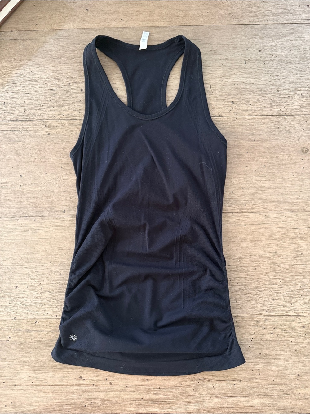 Athleta Black Racerback Tank Top